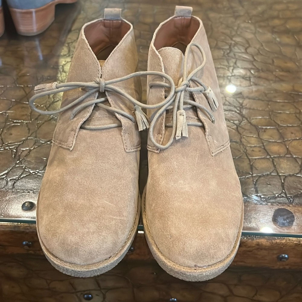 Lucky Brand suede booties